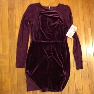 Emerald Sundae Velvet Dress Large